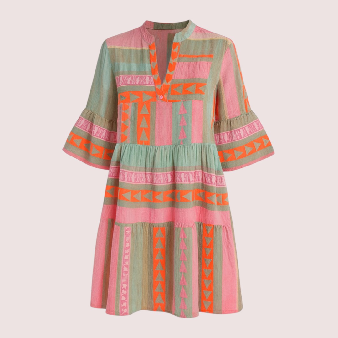 CIVILON Stockholm™ | Broderad sommarklänning