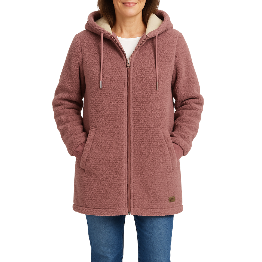 Birgitta | Dam fleecejacka – Elegans och värme i ett