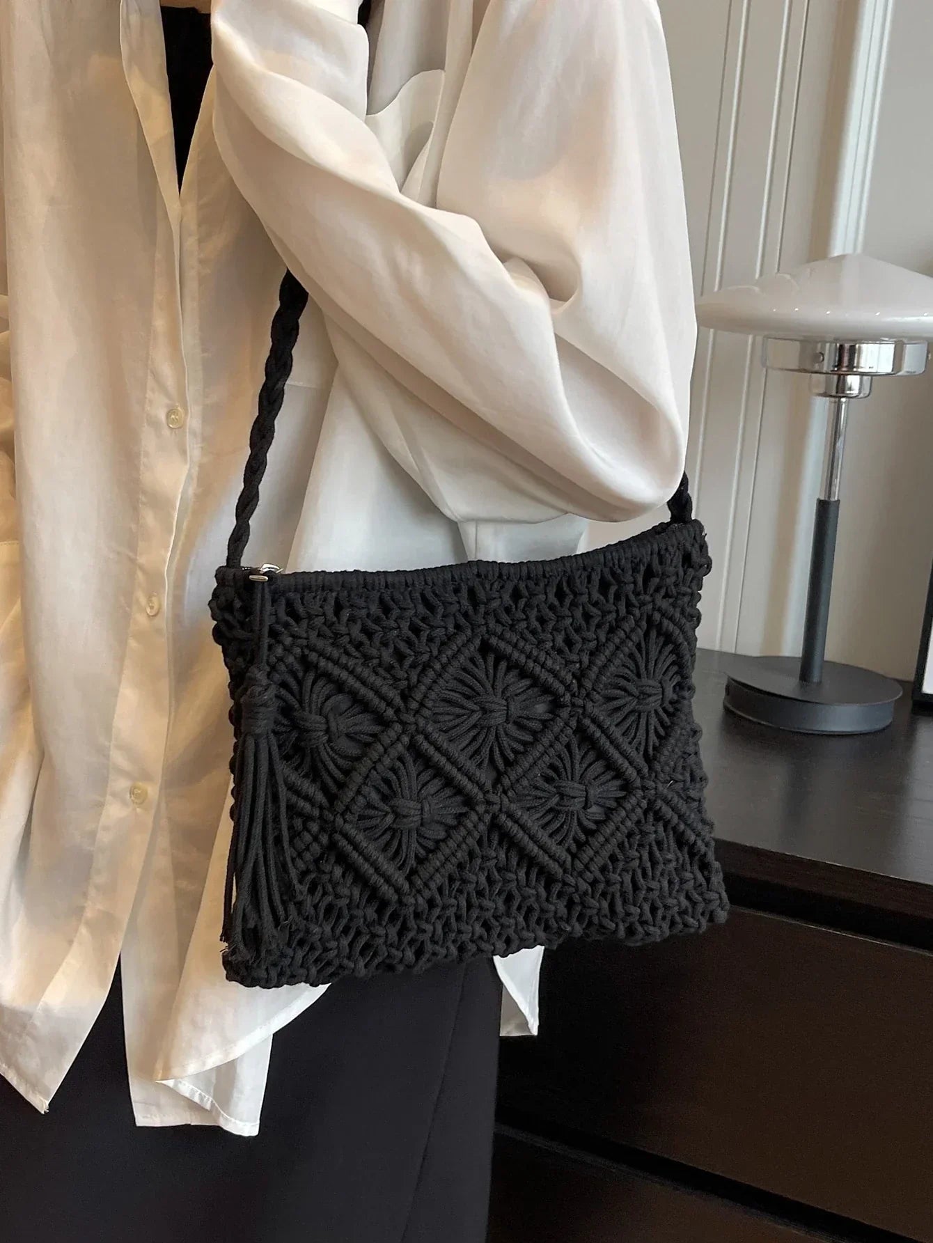 Weava – Stylish Woven Shoulder Bag
