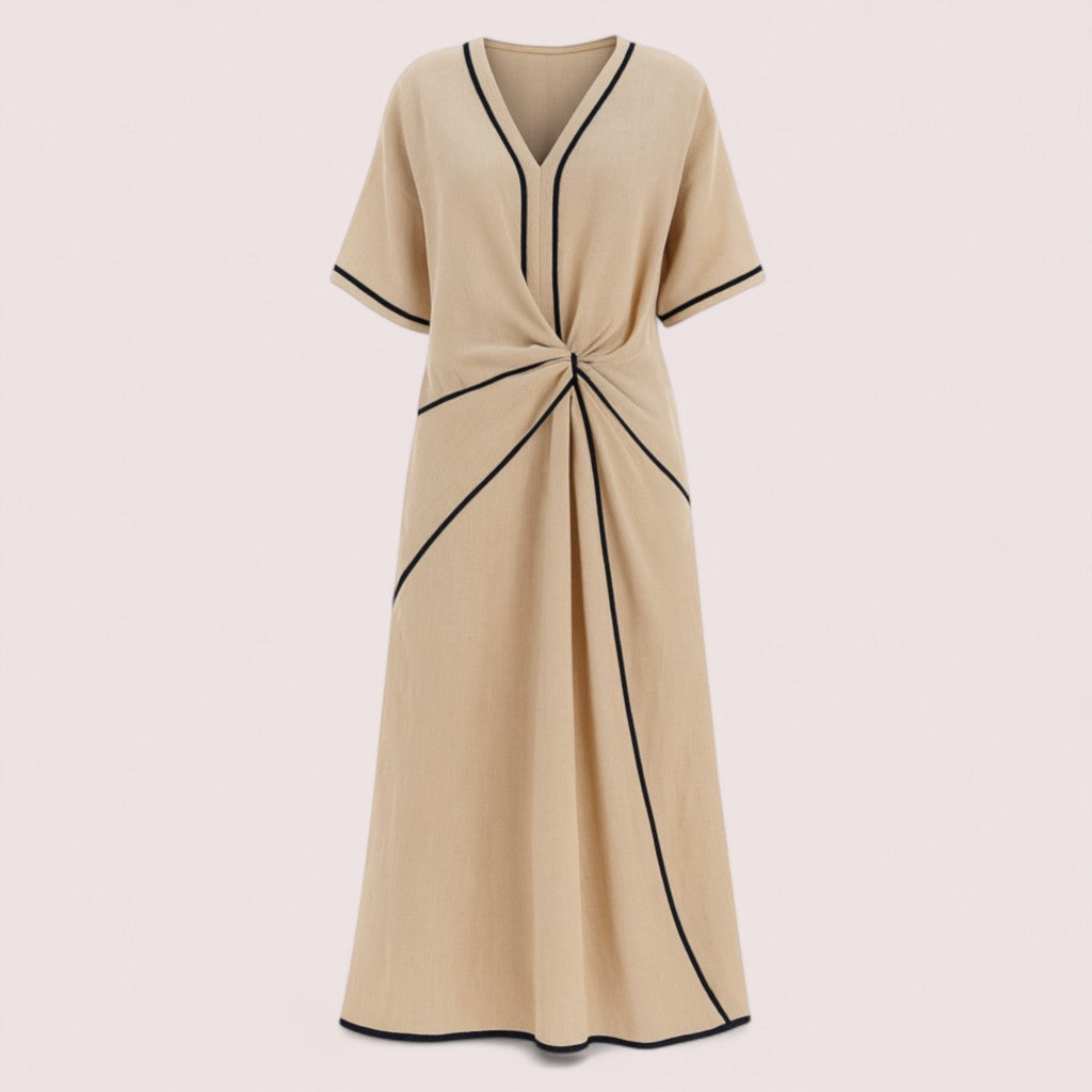 CIVILON Stockholm™ | Löst sittande randig klänning