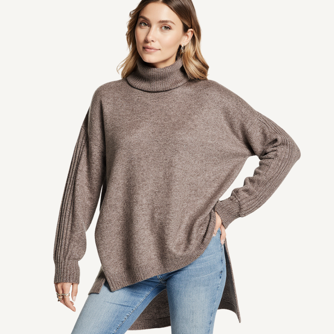 Laila | Oversized polo shirt