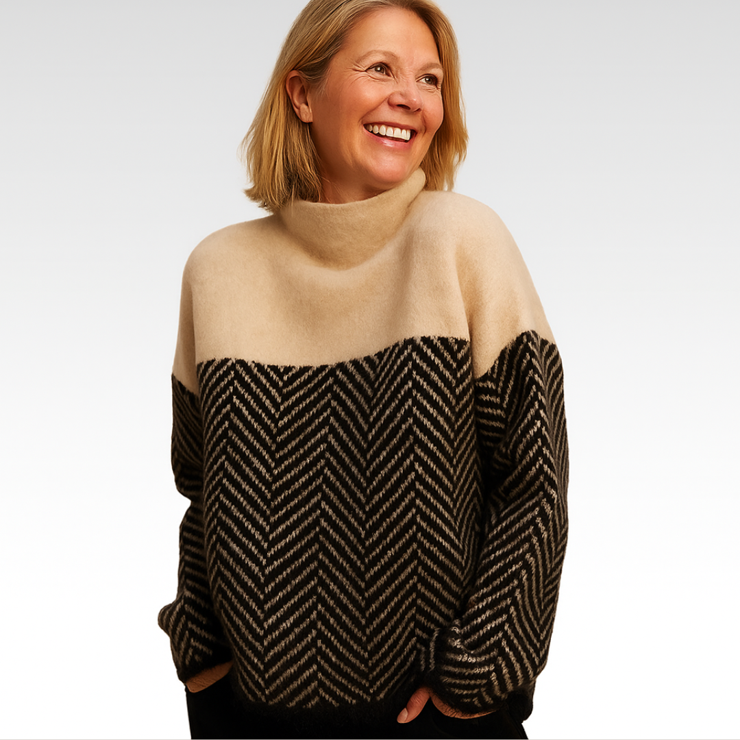 ADELIE | Premium Polokrage i lyxig stickning