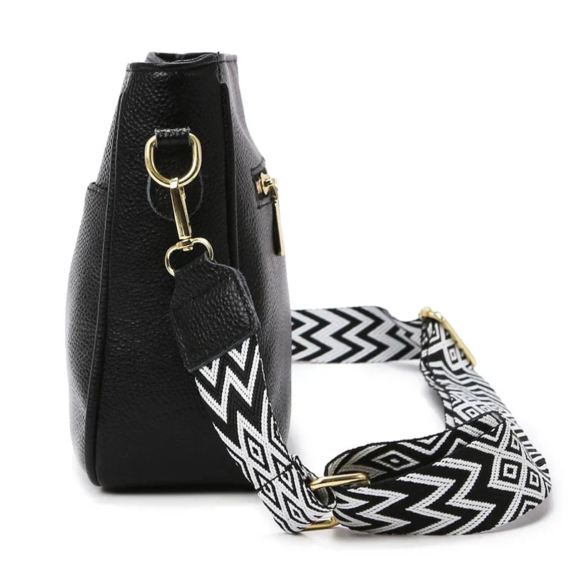 Juliet | Finsydd Läder Axelväska