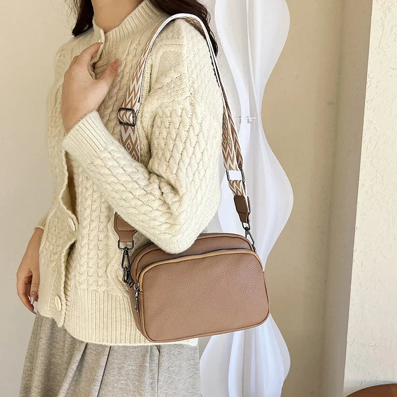 Chelsea | Raffinerad Läder Axelväska