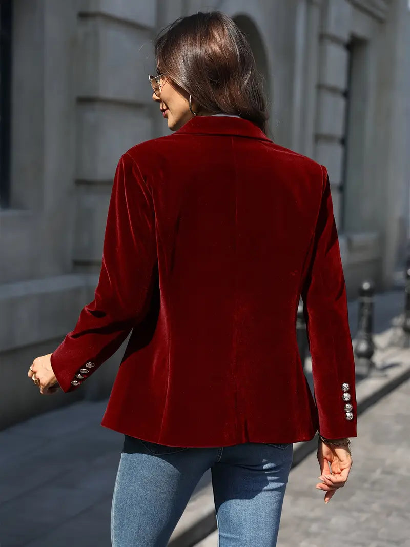 JULISSA | Elegant Velour Jacket
