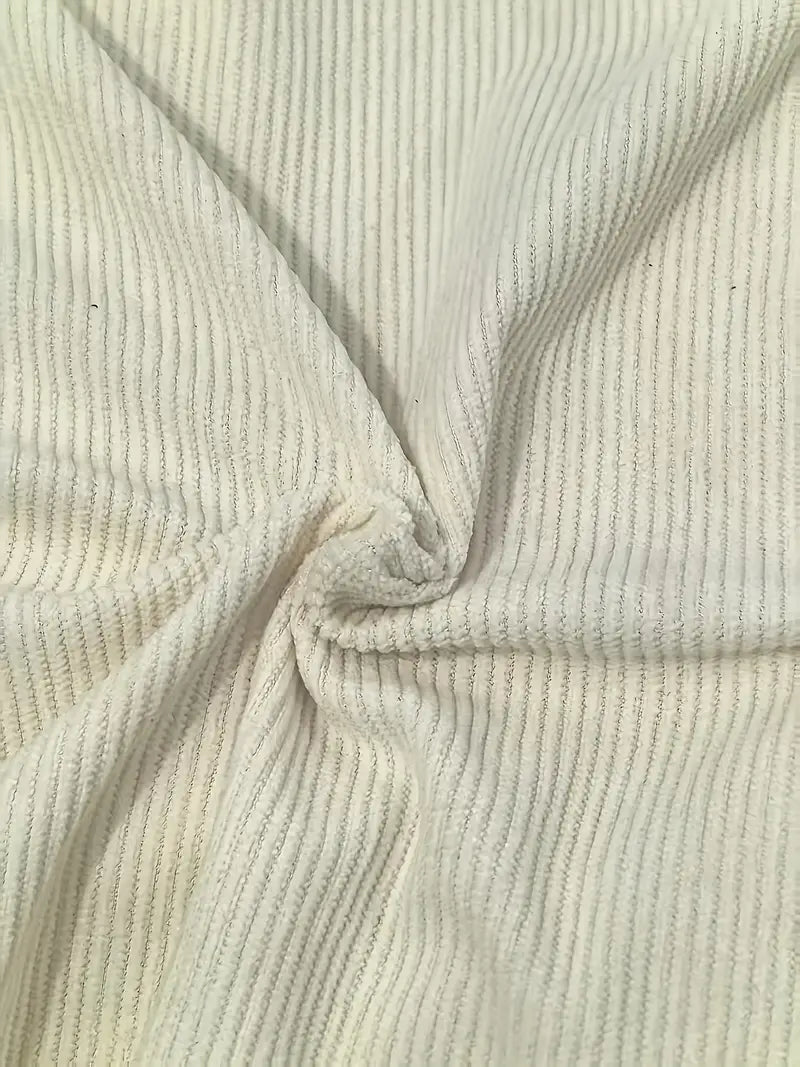 Caroline™ |  Cordjacka med dragkedja