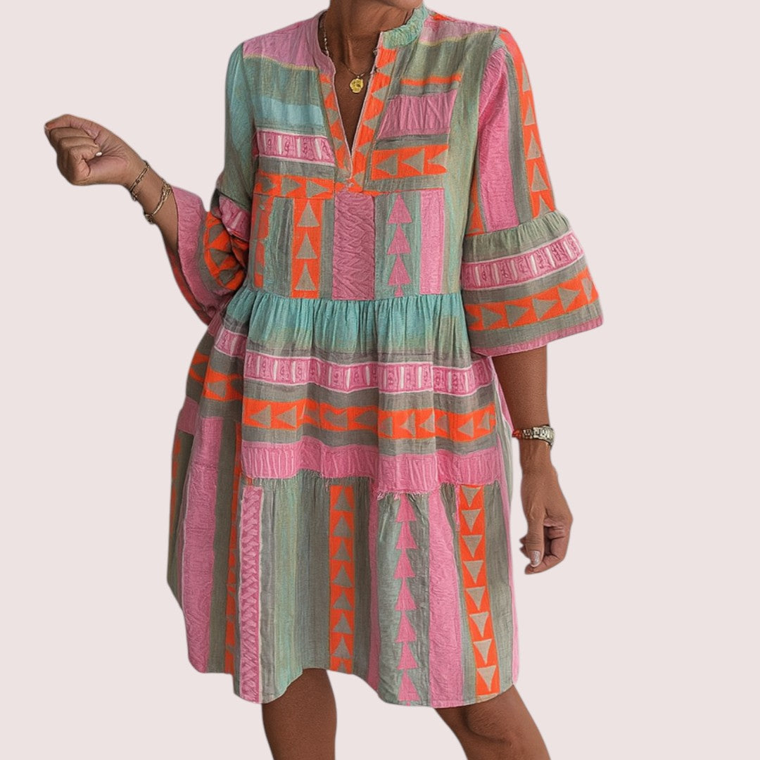 CIVILON Stockholm™ | Broderad sommarklänning