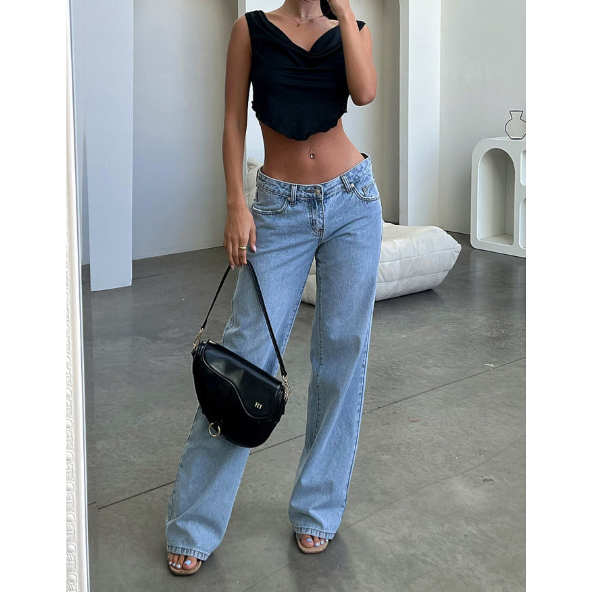 CIVILON Stockholm™ | Lågmidjade Jeans