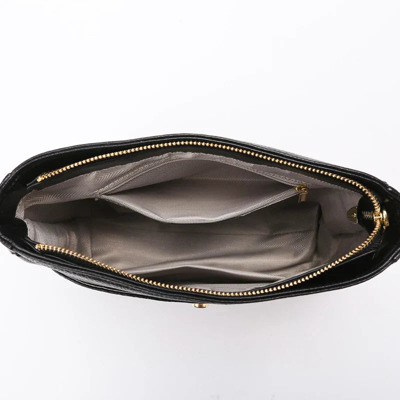 Juliet | Finsydd Läder Axelväska