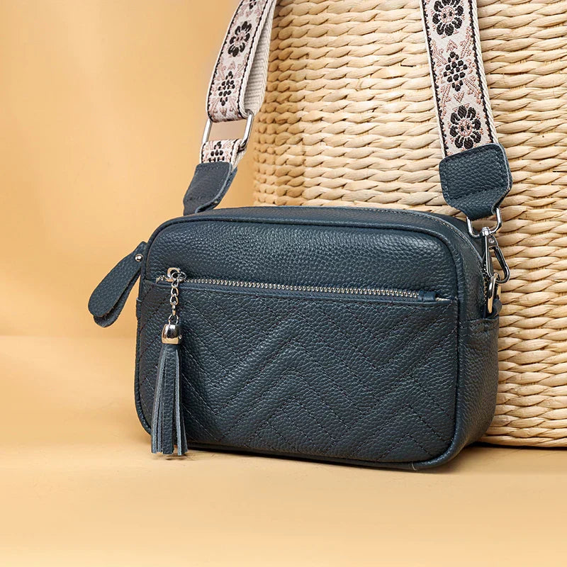 Bianca | Raffinerad Läderaxelväska