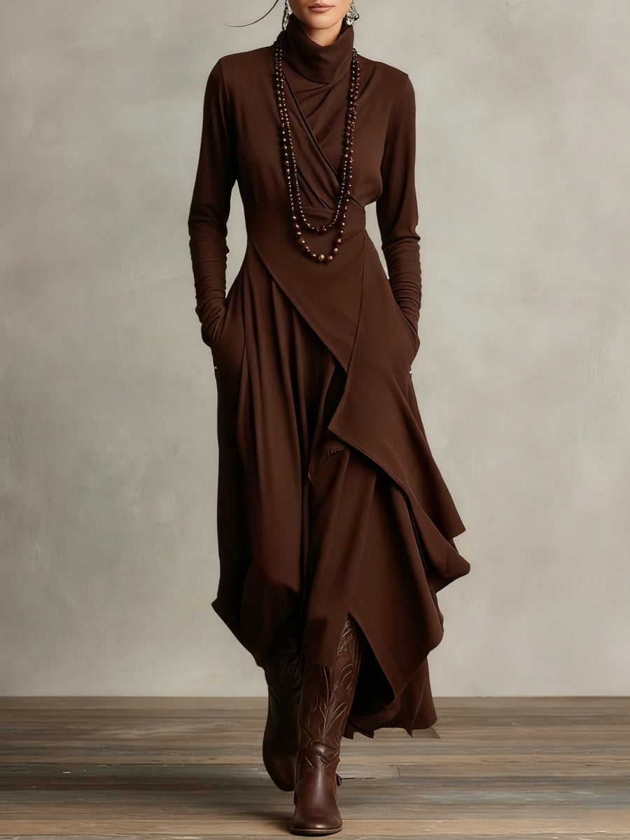 Patrizia – Asymmetric Tunic Maxi Dress