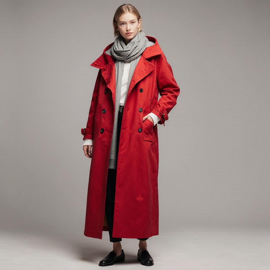 Catherine - Trench coat for simple elegance